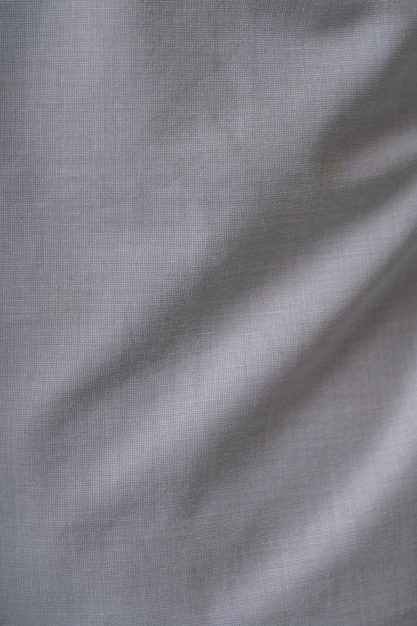 Ocean Blue 72% Poly 28% Cotton Formal Shirt for Men | Tangible Executive Fil-a-Fil Blue Cotton Blend Classic Fit