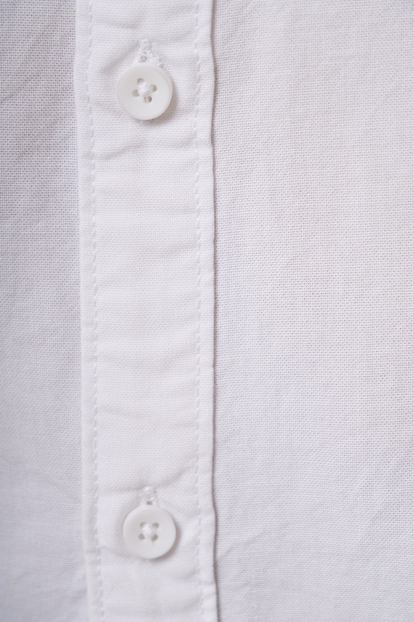 Pure White 100% Cotton Oxford Shirt for Men | Tangible Signature Casual Classic Fit